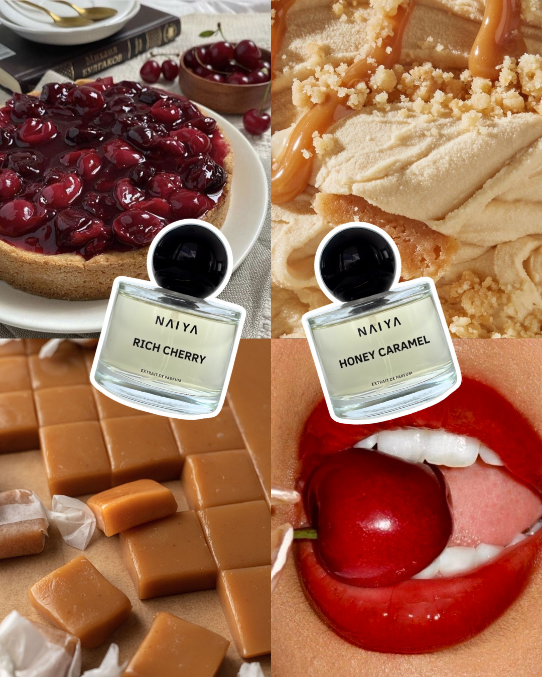 Layering Tips: Honey Caramel + Rich Cherry – Den Bästa Parfymkombinationen för en Unik Doft